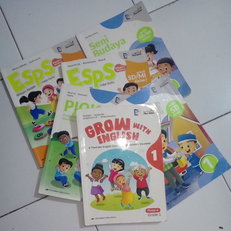 

kurikulum merdeka buku kelas 1 bekas