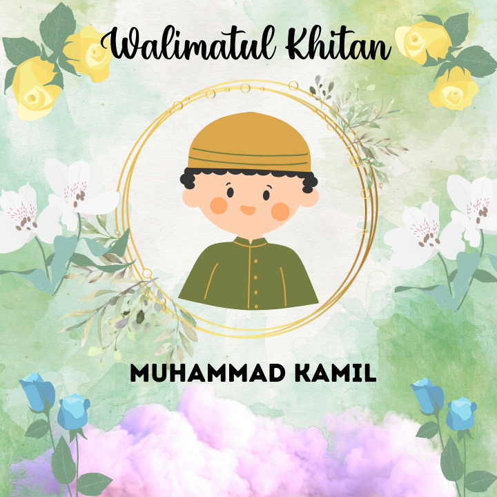 Undangan Digital Video Khitanan Anak , Sunatan