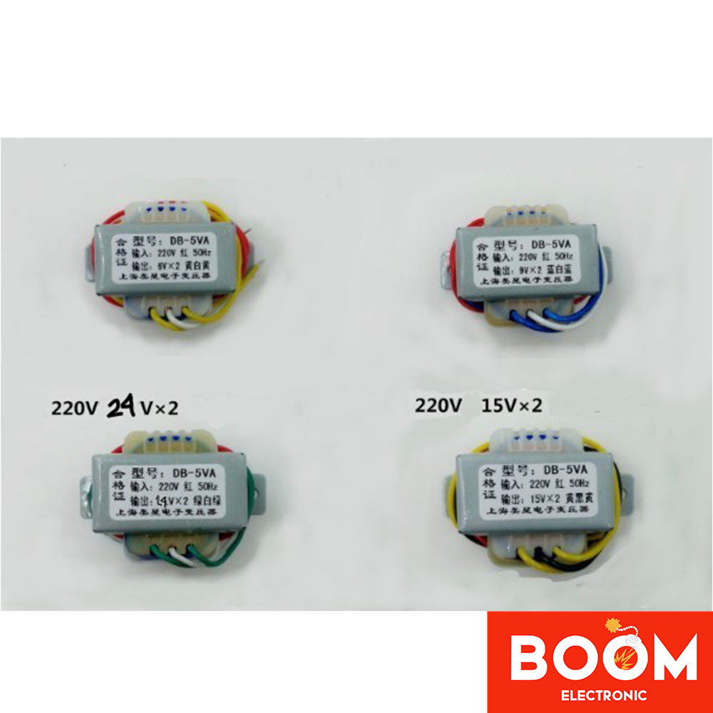 TRAVO 5W AC 220V to CT Dual Volt AC 15V/24V (1818C)