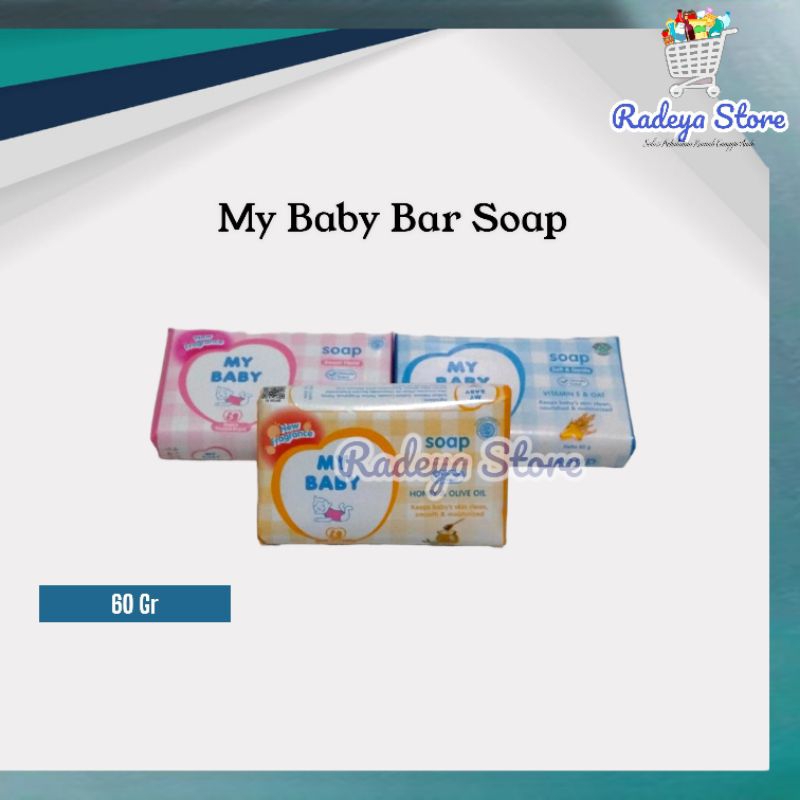 Sabun batang my baby / sabun my baby /my baby soap 60 gr