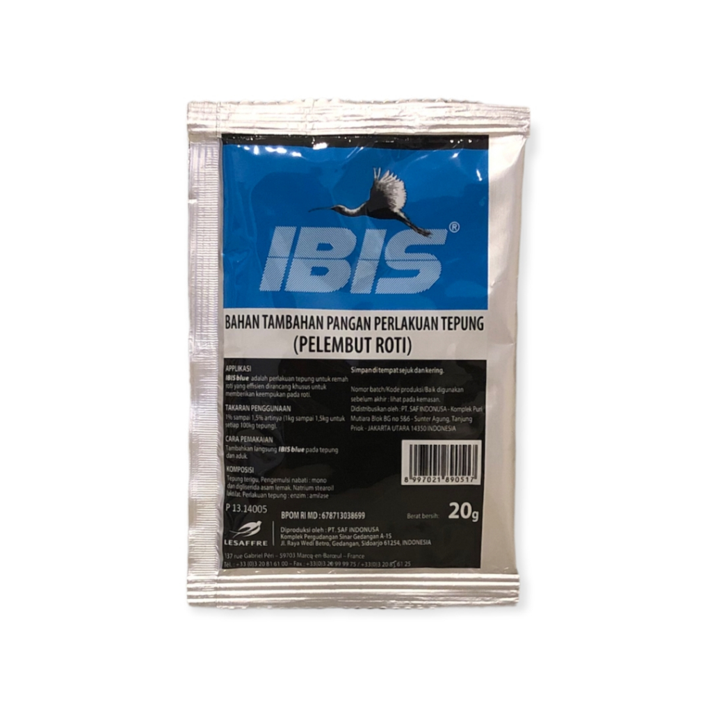 

Ibis Blue | Pelembut Roti Per 1 PCS