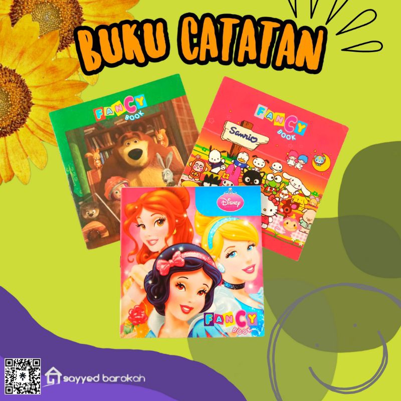 

BUKU CATATAN FANCY BOOK