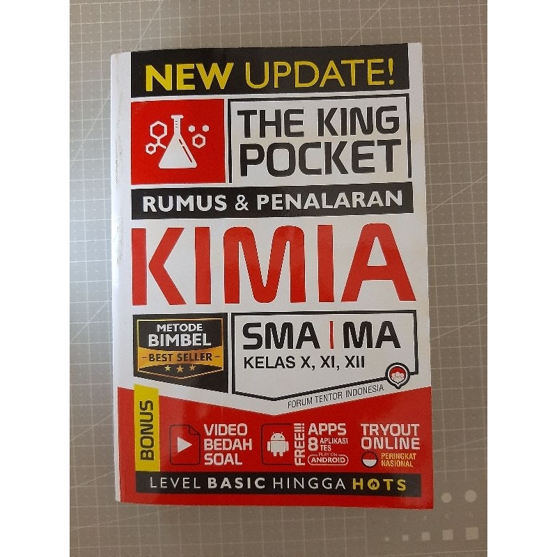 (preloved) The King Pocket Kimia