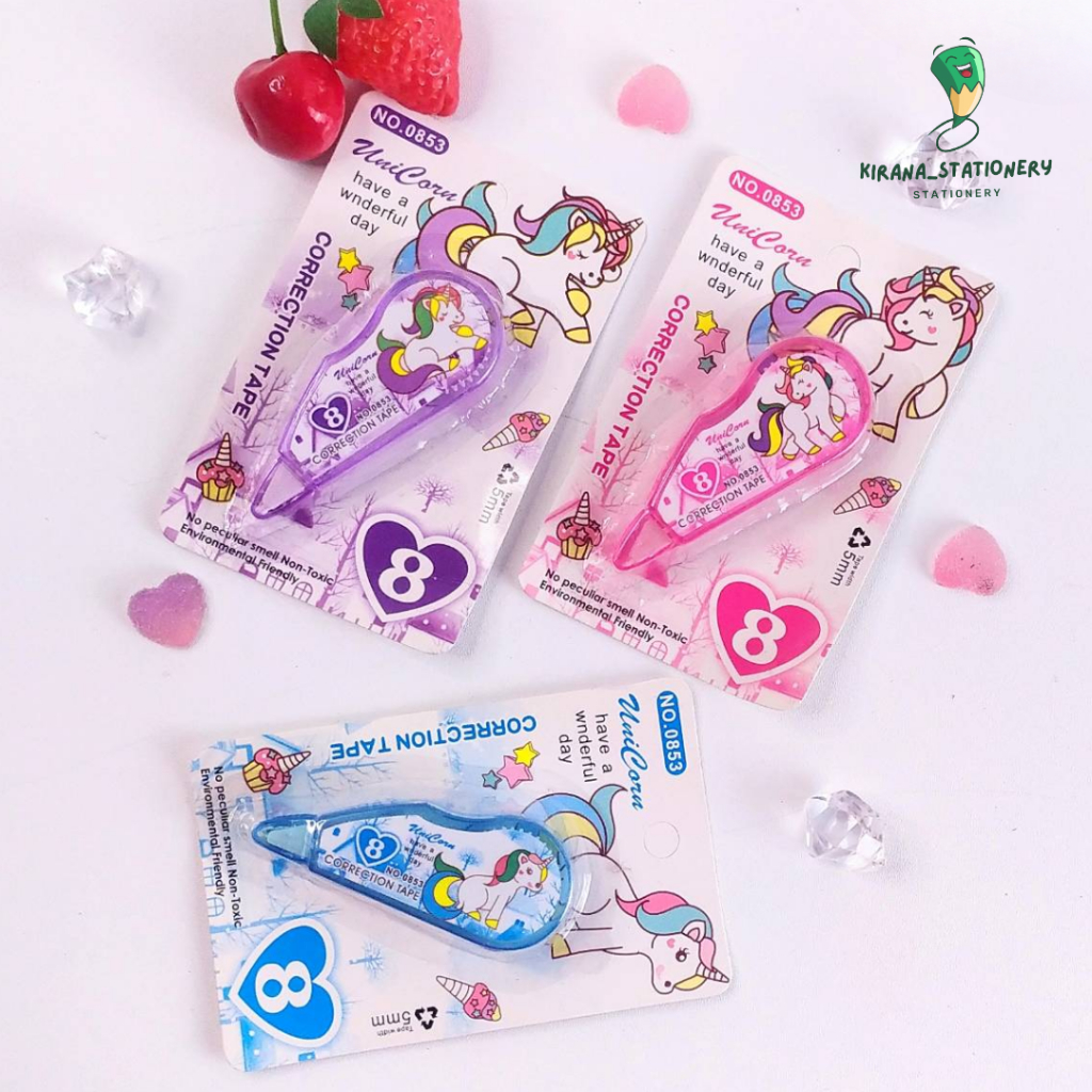 

correction tape karakter Tipex Roll murah tip-ex kertas fancy tipe-x karakter lucu kecil correction littel pony SFR34