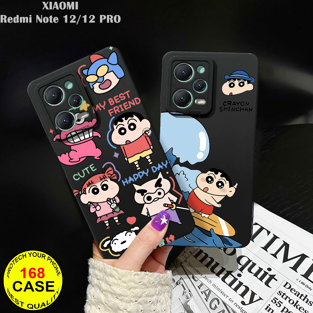 Softcase Pro Camera Xiaomi Redmi Note 12 Pro 5G - Case Xiaomi Redmi Note 12 Pro 5G- Kesing Hp Xiaomi