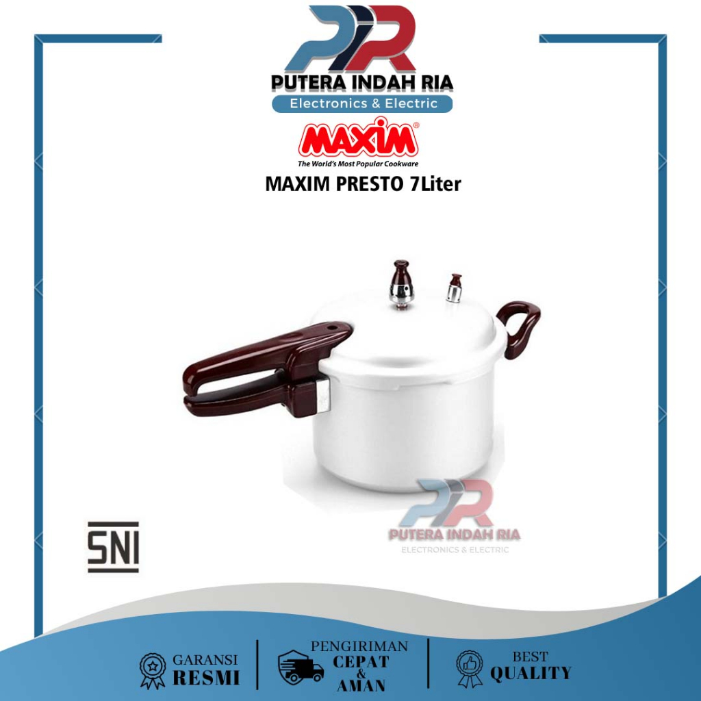 Panci Presto MAXIM 7 Liter / MAXIM Presto Pressure 7 Liter 24 cm