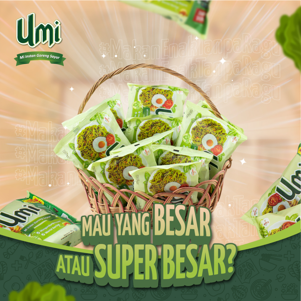 

UMI Mie Goreng Dan UMI Mie Soto Nusantara//Mie Instan Umi Isi 12 pcs (PROMO BANDED BELI 5 GRATIS 1)