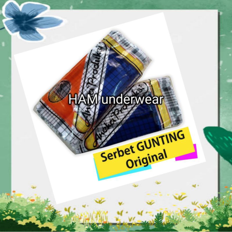 3pcs Lap piring lap serbaguna aneka produksi cap Gunting