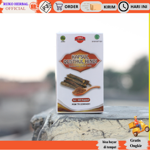 Qusthul Hindi Premium Gold Ath Thoifah 60 kapsul