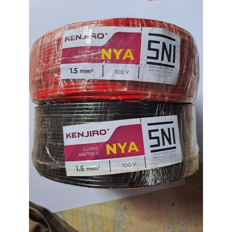kabel listrik NYA 1.5 kenjiro tunggal