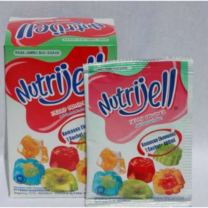 

Nutrijell kemasan ekonomis rasa jambu biji