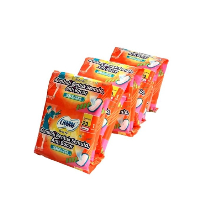CHARM Renceng Isi 10 Sachet - Pembalut Wanita