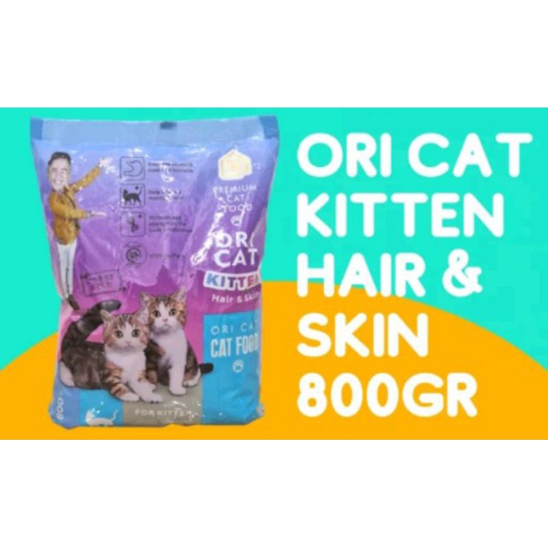 MAKANAN KUCING MURAH ORI CAT KITTEN MAKANAN KUCING ORI CAT 800 gram