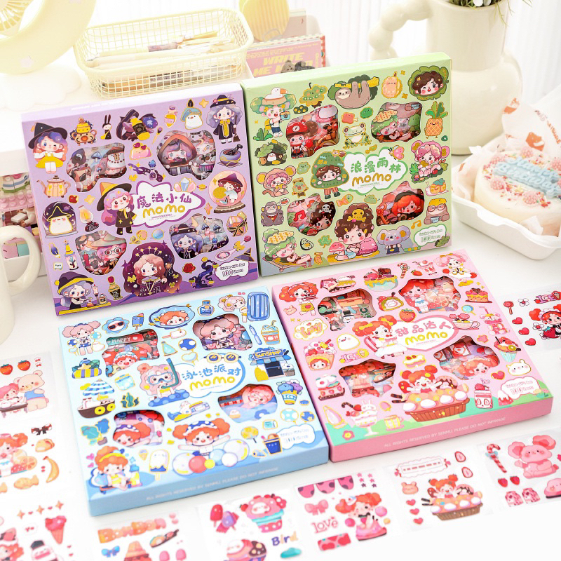 

Stiker MOMO NEW 100 lembar Lucu Sticker Model BARU Grosir Murah Jakarta