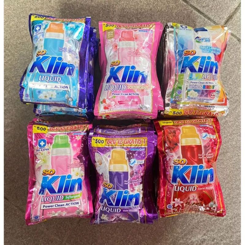 So Klin Liquid#Detergen cair#So klin