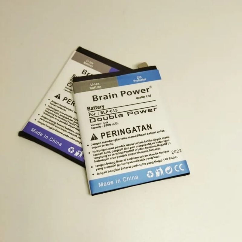 BATERAI BATRE BATRAI BLP615 OPPO A37 A37F NEO 9 BRAIN POWER 5800MAH DOUBLE POWER
