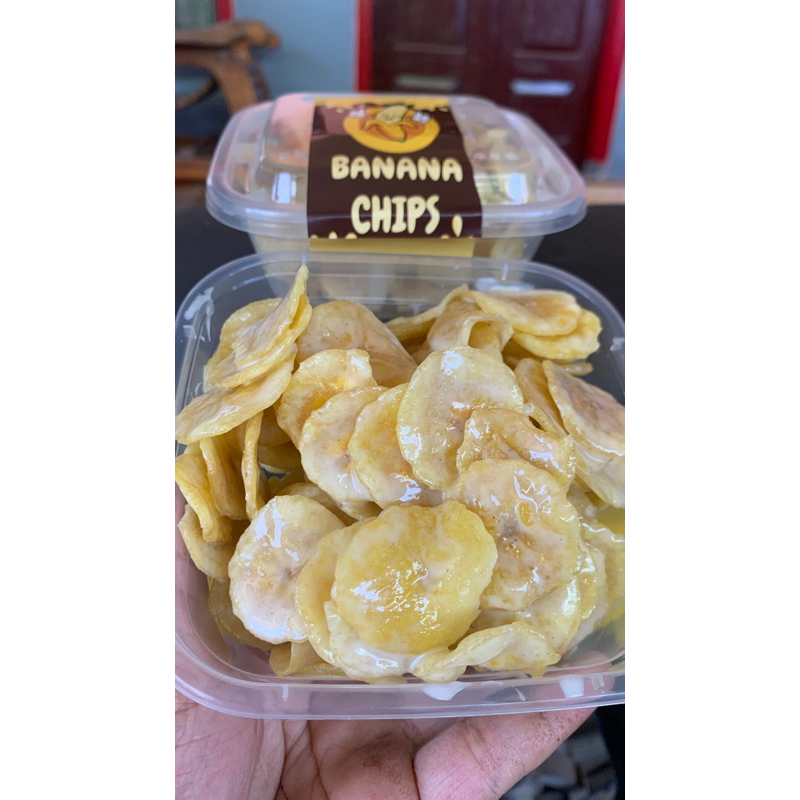 

BANANA CHIPS / Pisang coklat lumer tiramissu 150gr