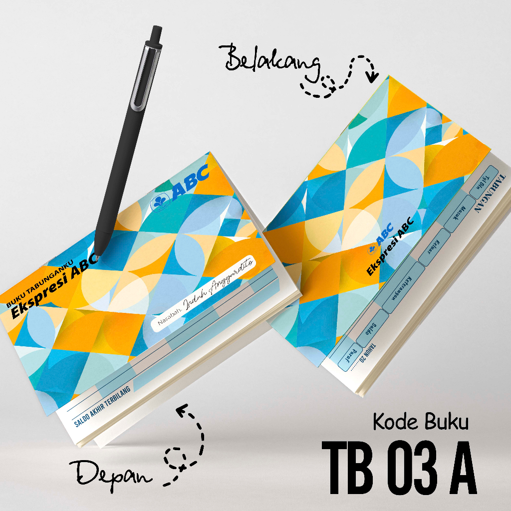 

Shabby Hanabi Buku Tabungan Anak Custom | Buku Catatan Menabung Sekolah | Kode TB 03