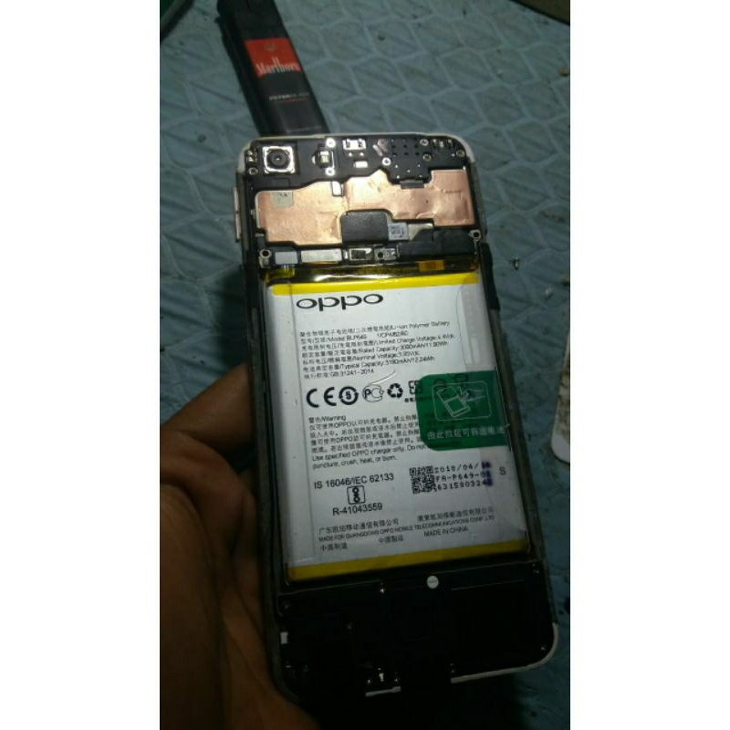 Mesin Oppo A15s Matot