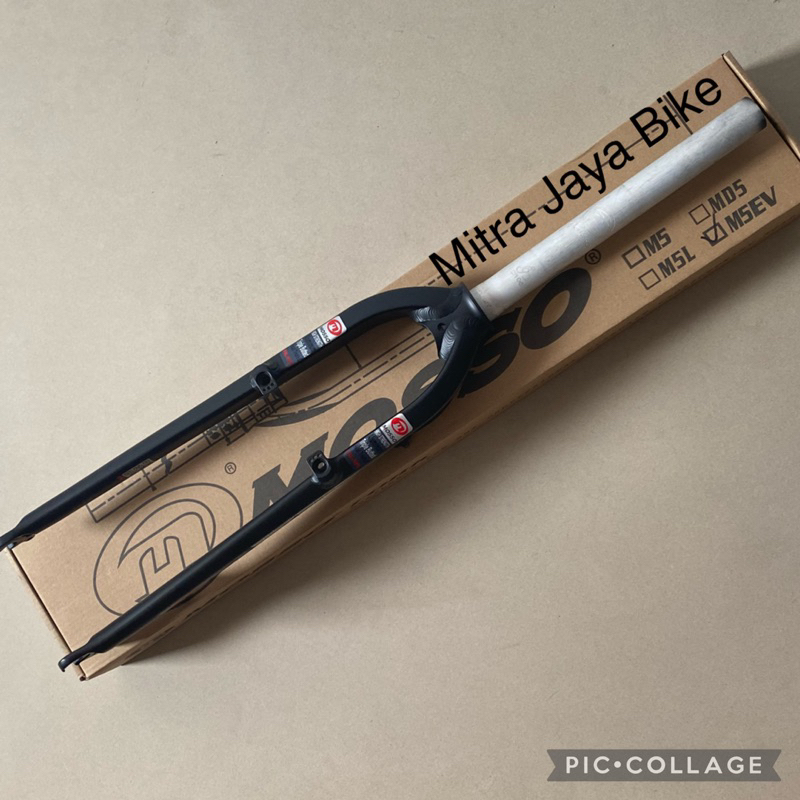 Fork Mosso M5EV Disc Brake dan V Brake Rigid 26 27,5 29 700c Oversize Alloy Taiwan