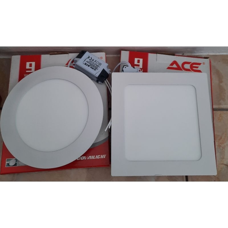 LED downlight ACE In Bow lampu downlight ACE 3, 6, 9, 12 ,18 watt cahaya putih