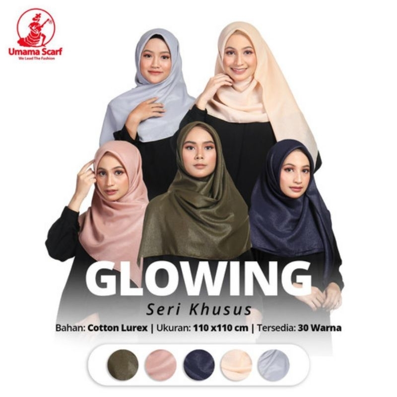 kerudung umama glowing lc