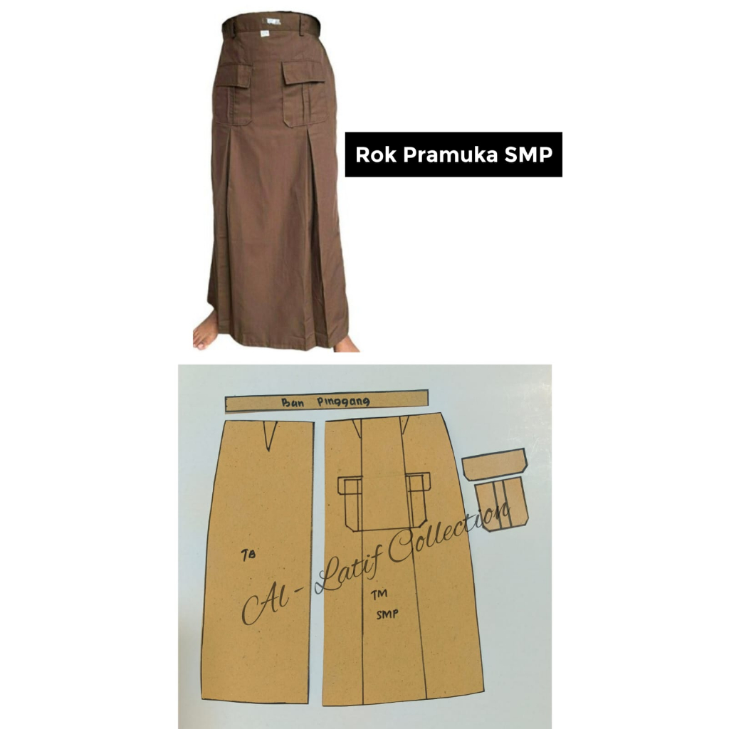 Pola Jiplak / Pola Instan ROK PRAMUKA SMP