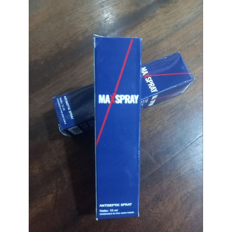 Maxspray Antiseptik Spray 15 ML Membuat Pria Tahan Lama dan Strong