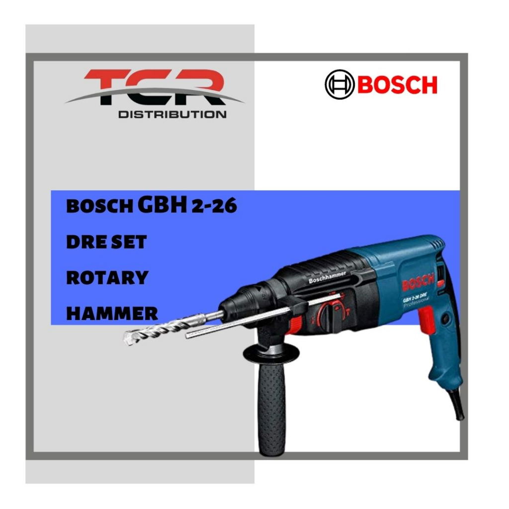 Bosch Rotary Hammer / Hammer Drill GBH 2-26 DRE Mesin Bor Beton