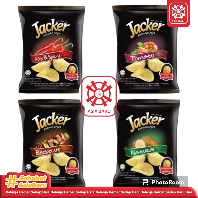 

JACKER POTATO CHIPS 60GRAM