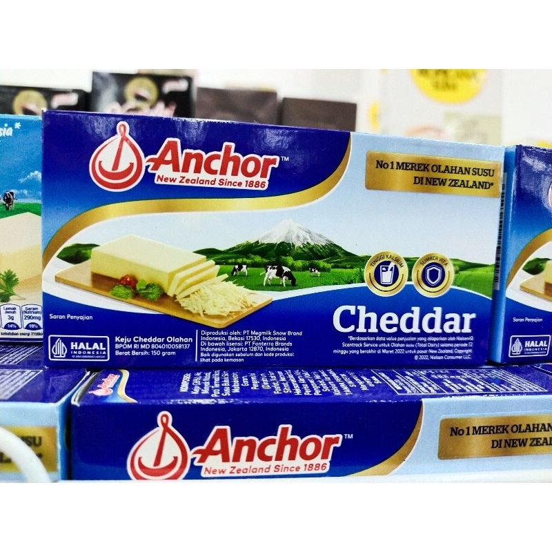 

Anchor Keju Cheddar 150gr