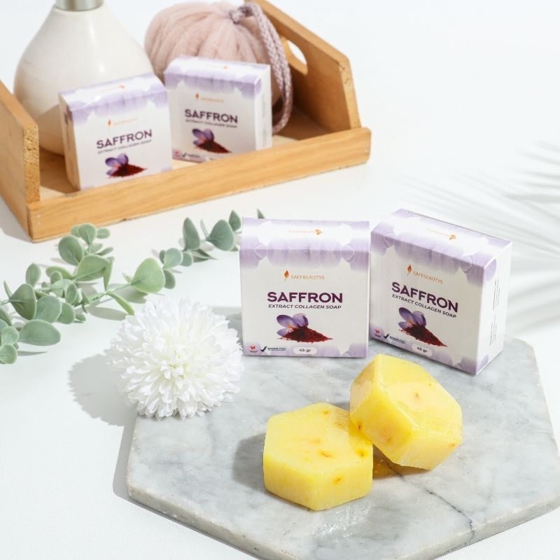 SAFFRON COLLAGEN SOAP (Sabun Wajah BPOM - ORI)