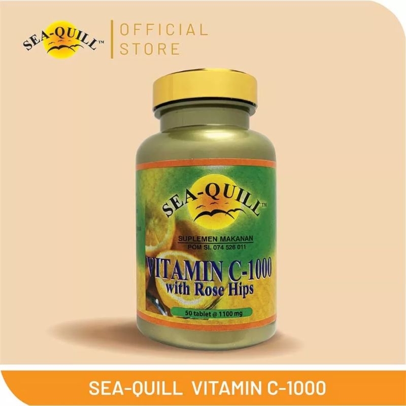 [PROMO] SEA QUILL SEAQUILL SEA-QUILL VITAMIN C 1000 MG C1000MG WITH ROSE HIPS