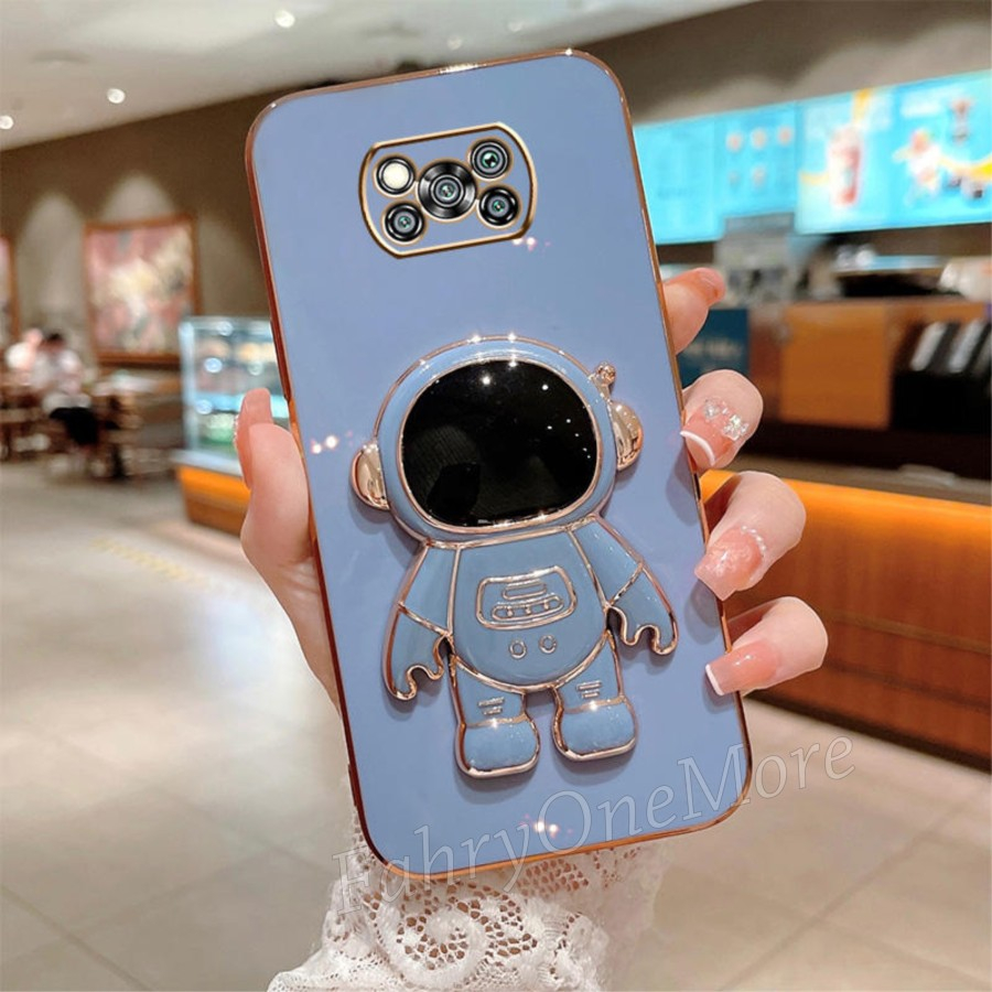 Case Astronot Poco X3 X3 Pro X3 NFC Premium Casing Handphone