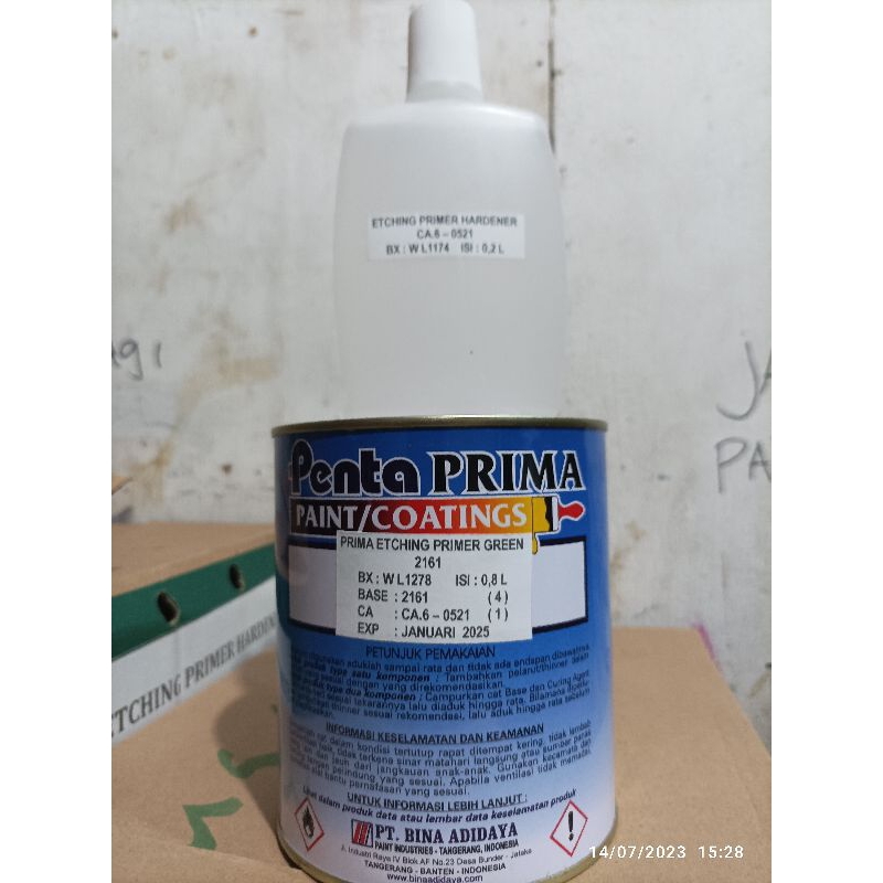 Epoxy penta prima etching primer green 1kg