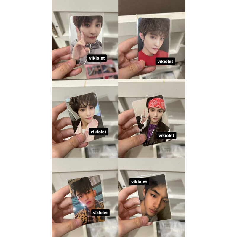 nct wayv ateez pfficial photocard pc resonance sungchan past winwin future renjun yearbook/yb yangya