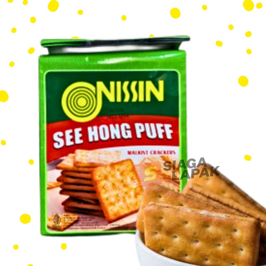 

Biskuit See Hong Puff Nissin Malkist Crackers 250gr