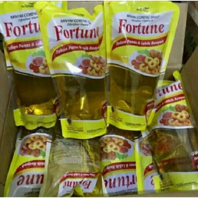 

(FREE Packing Kardus] Minyak Goreng Fortune 1 Liter