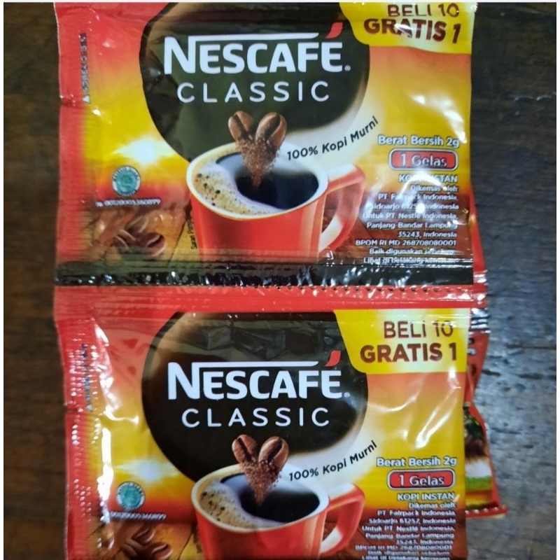 

NESCAFE CLASSIC (ISI 10 PCS)