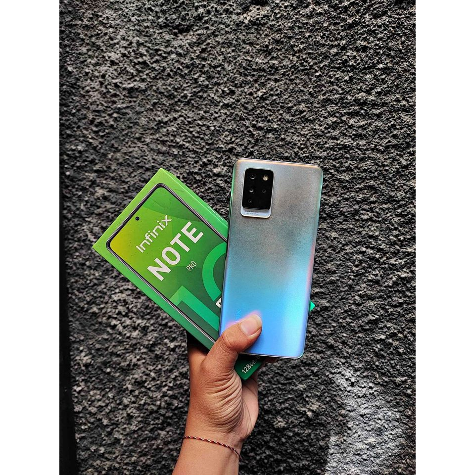 INFINIX NOTE 10 & NOTE 10 PRO 8/128GB SECOND FULLSET GARANSI