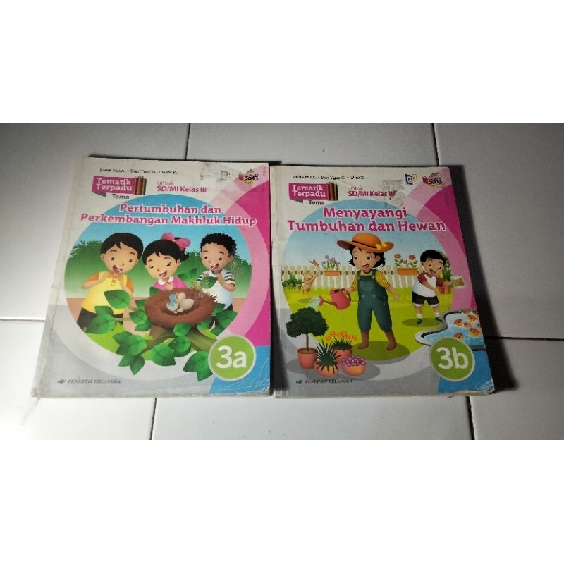 BUKU PAKET TEMATIK KELAS 3 SD ERLANGGA
