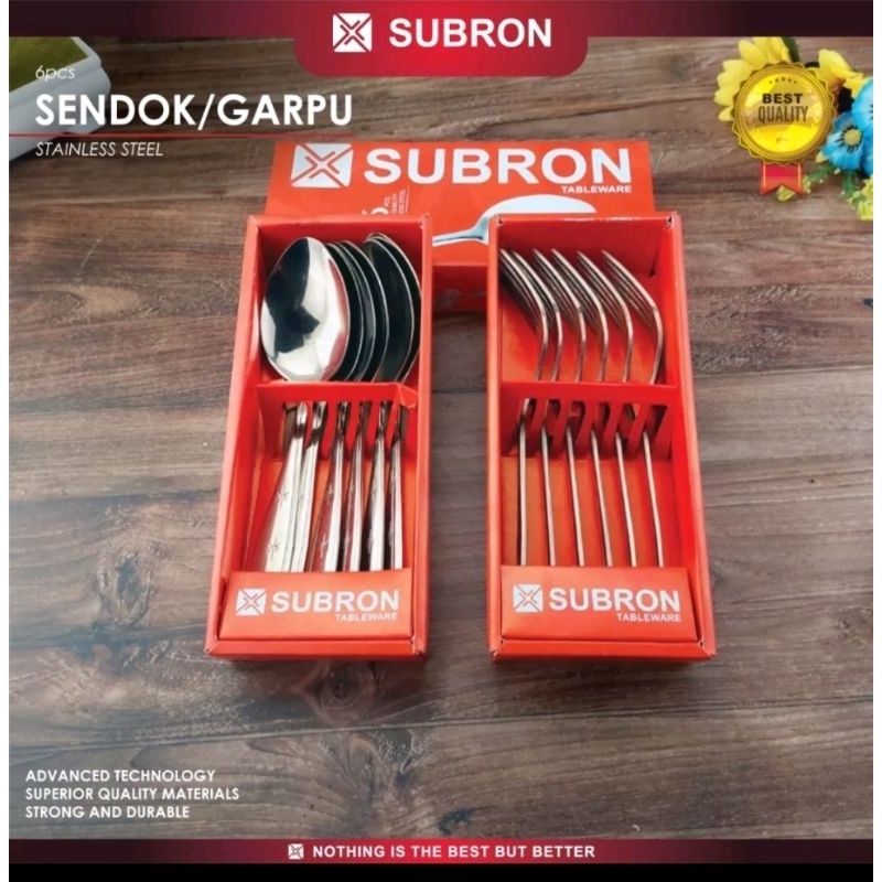 SUBRON Sendok Makan Stainless Steel
