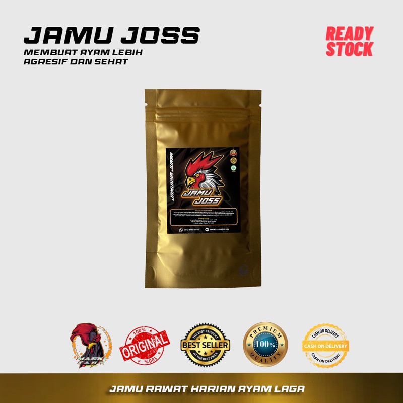 JAMU JOSS - JAMU RAWATAN HARIAN AYAM LAGA (PENAMBAH STAMINA DAN DAYA TAHAN TUBUH AYAM LAGA) JAMU HAR
