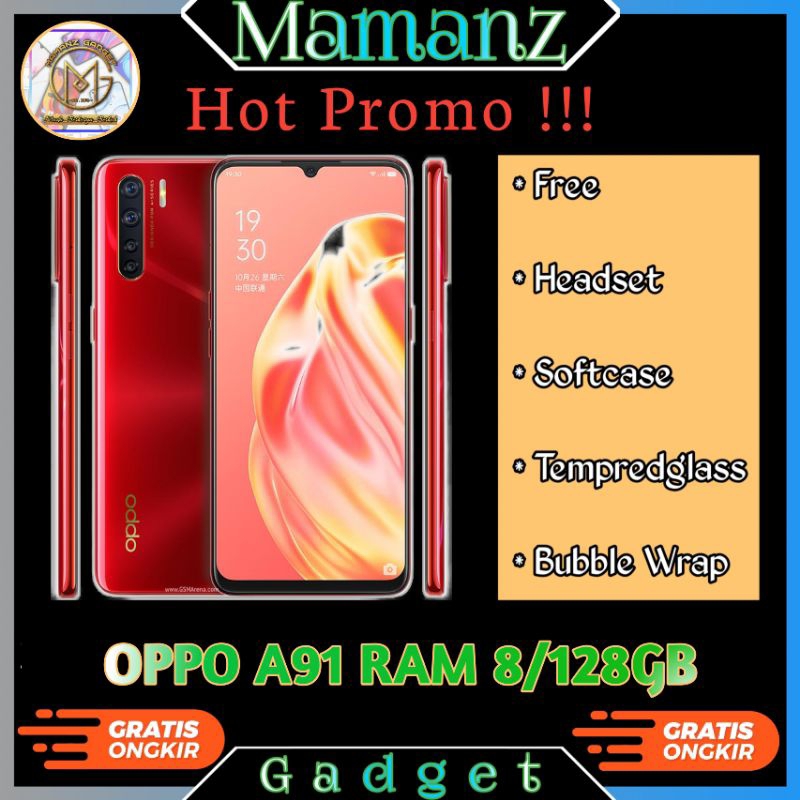 Oppo A91 Ram 8/128Gb ex Resmi murah