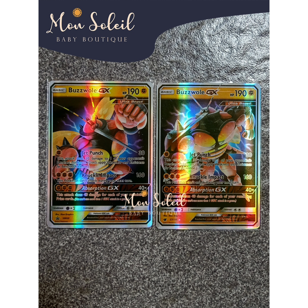 Pokemon Card Buzzwole GX Series