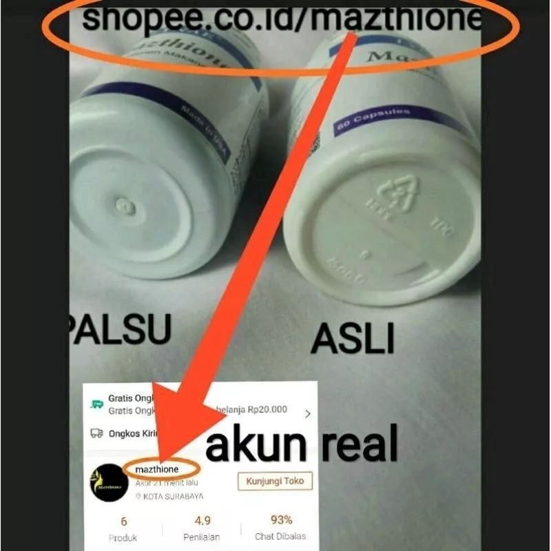 Mazthione Asli || suplemen kecantikan