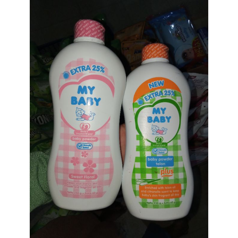 bedak my baby powder 250gram