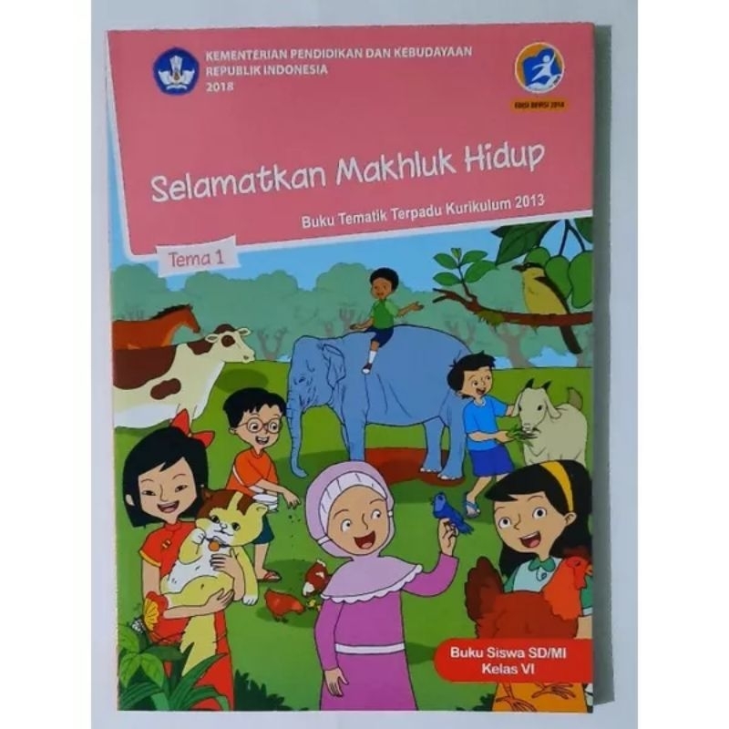 

buku tematik Tema 1 kelas 6 kurikulum 2013