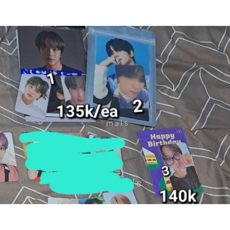 POSTCARD 4X6 BRITHDAY CARD HAECHAN NCT DREAM