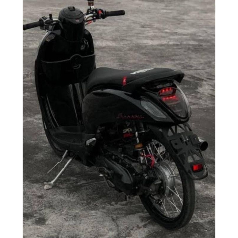 SPAKBOR BELAKANG SCOOPY CARBON FORGED KEVLAR ORIGINAL NOT WTP SLEBOR BELAKANG HONDA SCOOPY CARBON KE